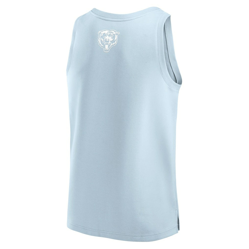 Chicago Bears Elements Tank Top - Light Blue Tops