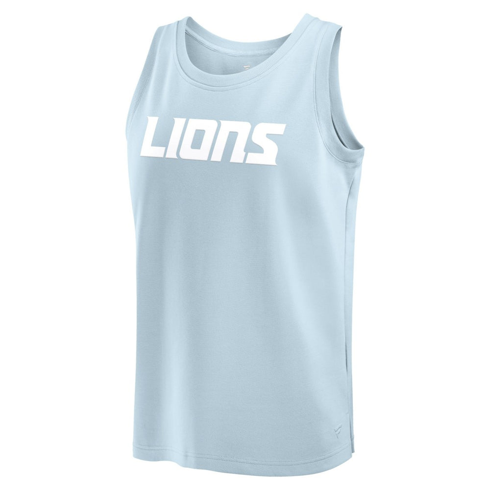 Detroit Lions Elements Tank Top - Light Blue Tops