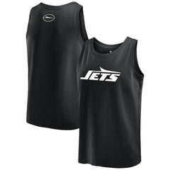 New York Jets Elements Tank Top - Black Tops