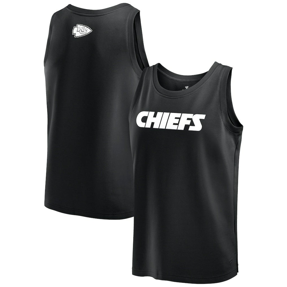 Kansas City Chiefs Elements Tank Top - Black Tops