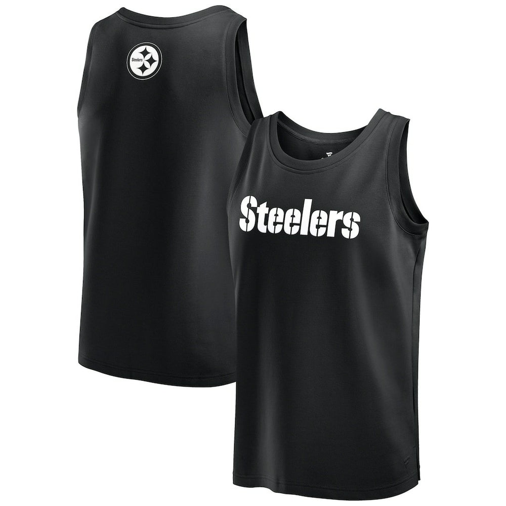 Pittsburgh Steelers Elements Tank Top - Black Tops
