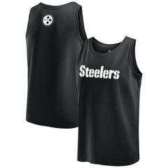 Pittsburgh Steelers Elements Tank Top - Black Tops