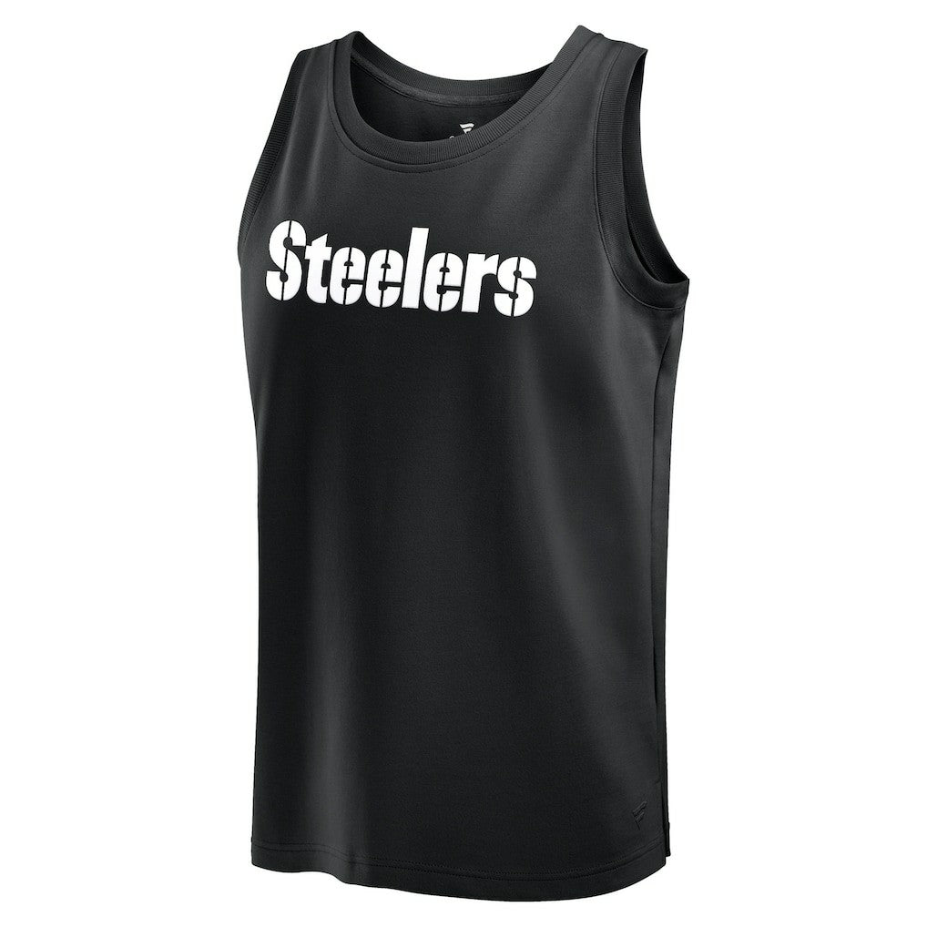 Pittsburgh Steelers Elements Tank Top - Black Tops