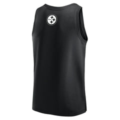 Pittsburgh Steelers Elements Tank Top - Black Tops