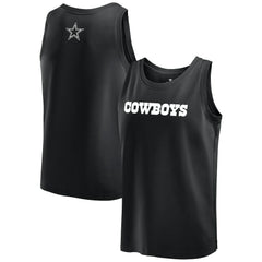 Dallas Cowboys Elements Tank Top - Black Tops