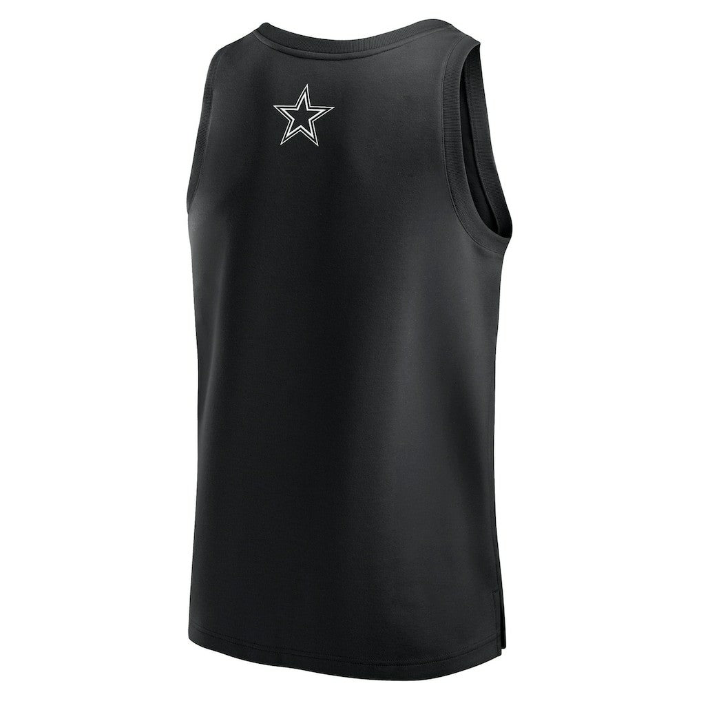 Dallas Cowboys Elements Tank Top - Black Tops
