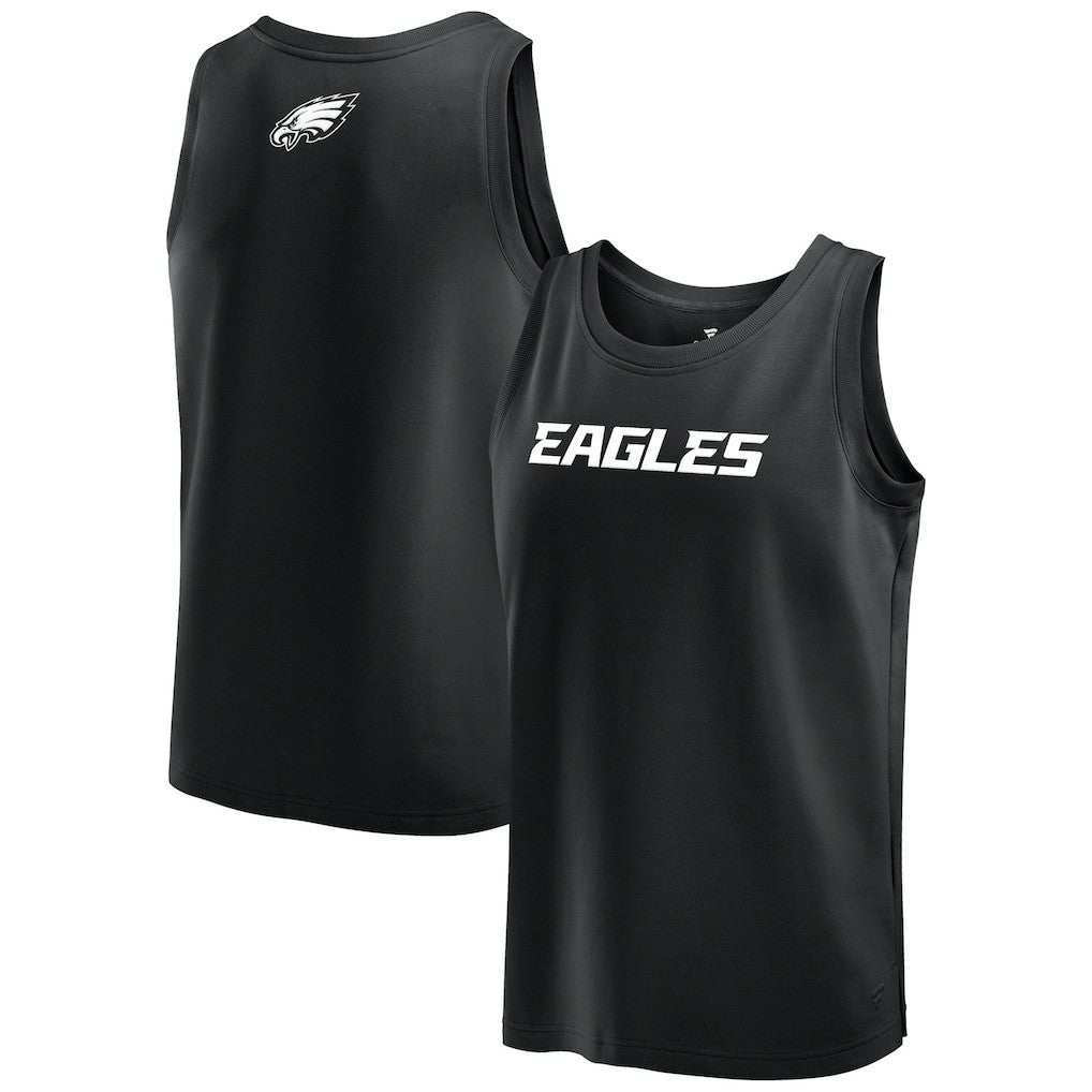 Philadelphia Eagles Elements Tank Top - Black Tops