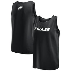 Philadelphia Eagles Elements Tank Top - Black Tops