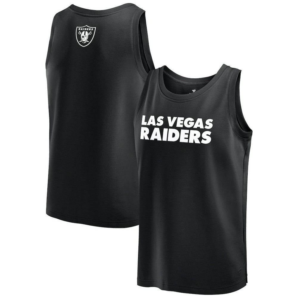 Las Vegas Raiders Elements Tank Top - Black Tops