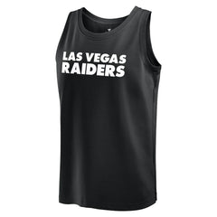 Las Vegas Raiders Elements Tank Top - Black Tops