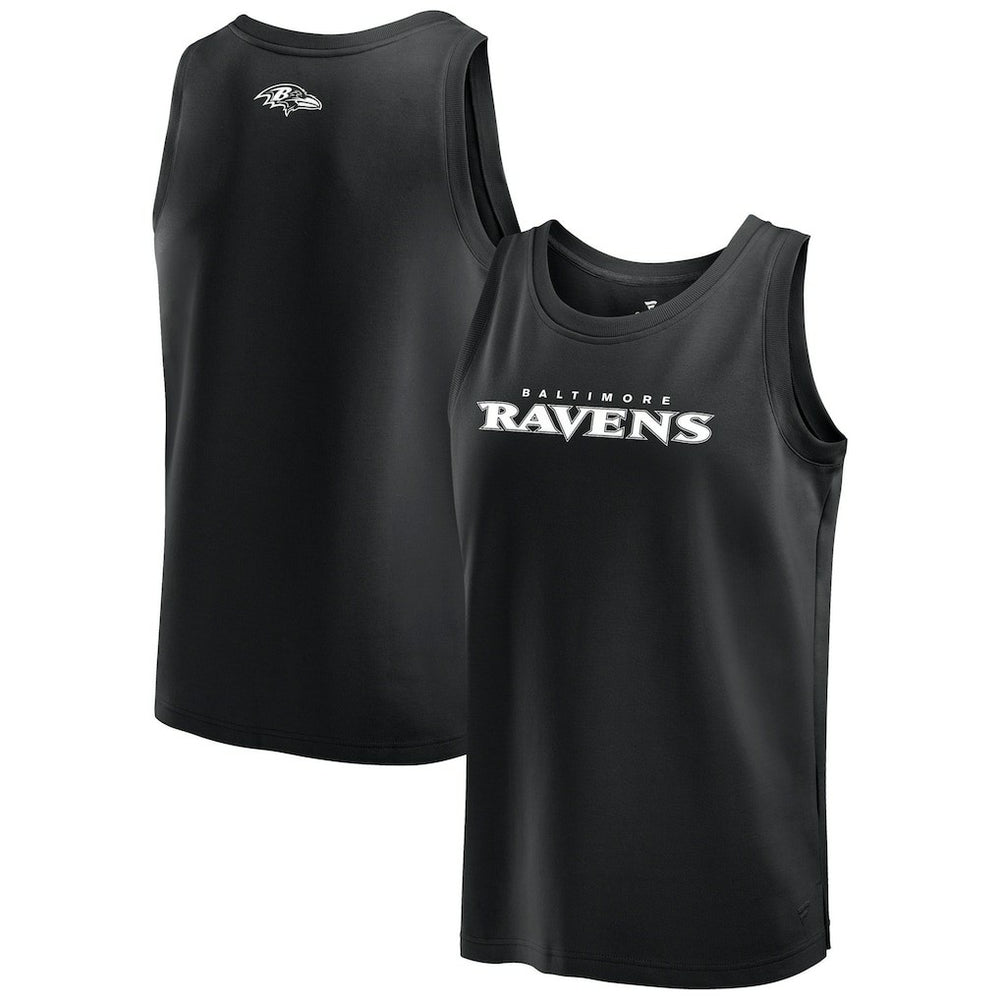 Baltimore Ravens Elements Tank Top - Black Tops