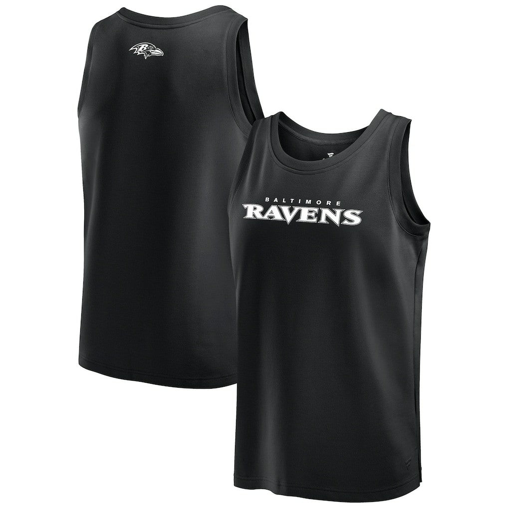 Baltimore Ravens Elements Tank Top - Black Tops