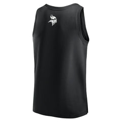 Minnesota Vikings Elements Tank Top - Black Tops