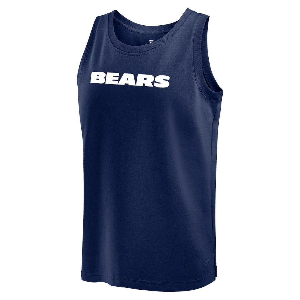 Chicago Bears Elements Tank Top - Navy Tops