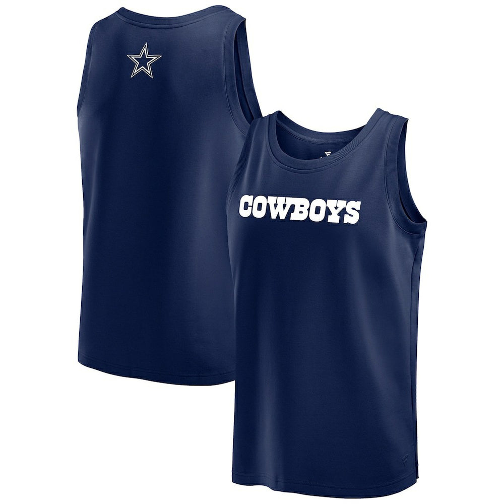 Dallas Cowboys Elements Tank Top - Navy Tops