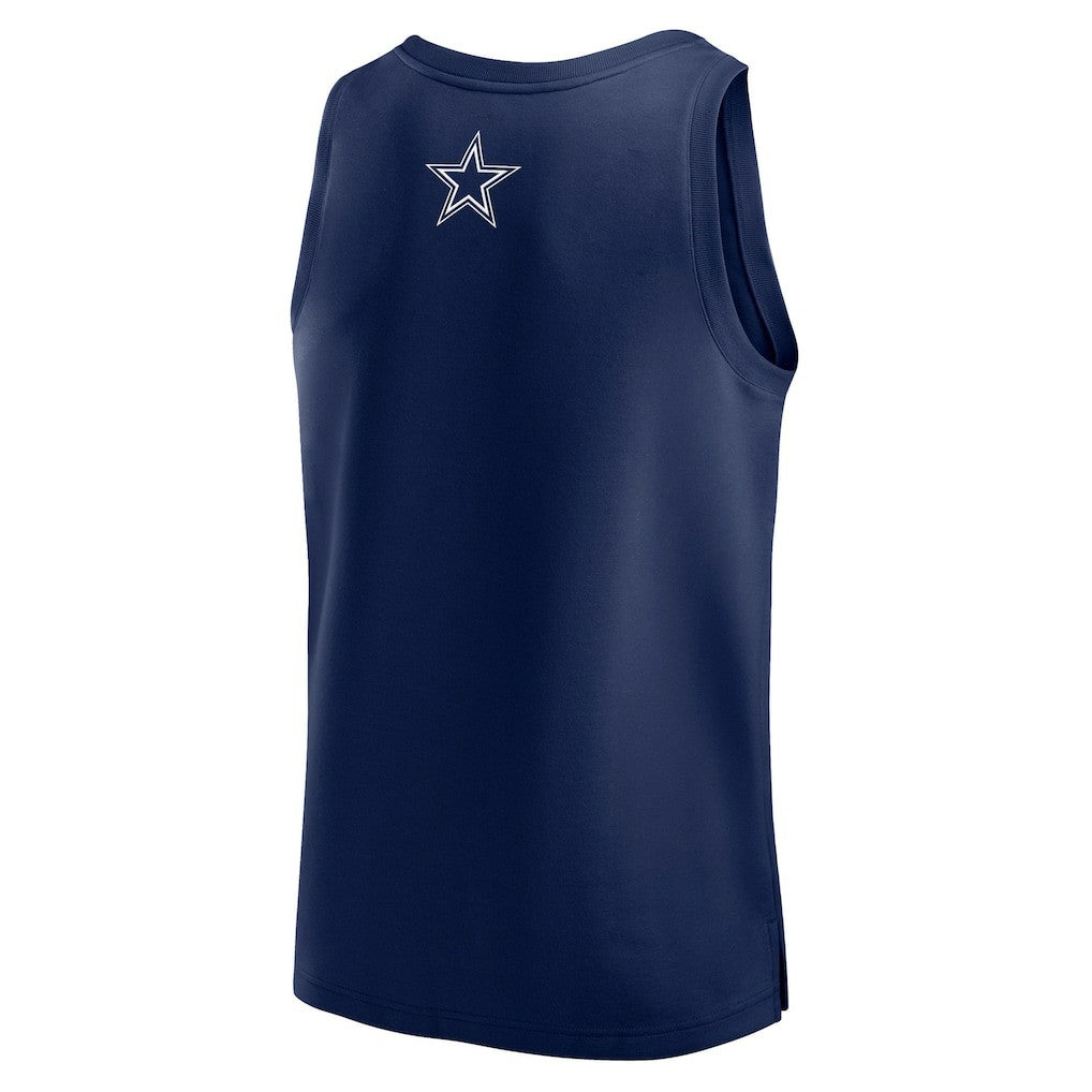 Dallas Cowboys Elements Tank Top - Navy Tops