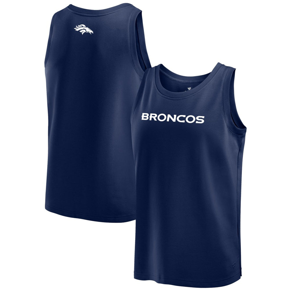 Denver Broncos Elements Tank Top - Navy Tops