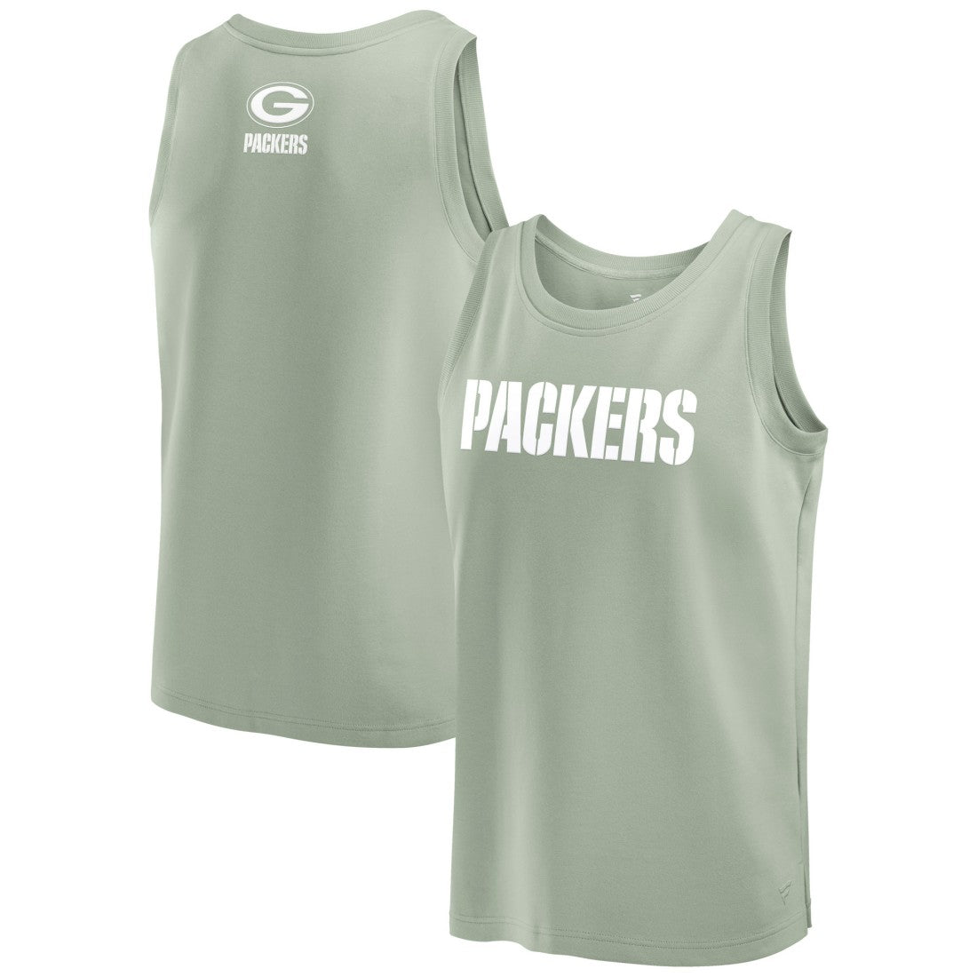 Green Bay Packers Elements Tank Top - Light Green Tops