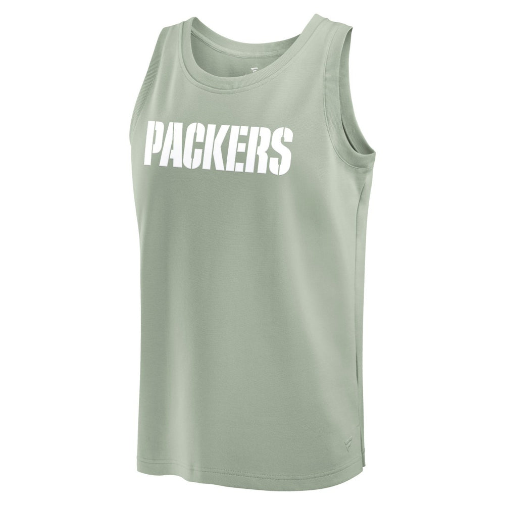 Green Bay Packers Elements Tank Top - Light Green Tops