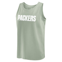 Green Bay Packers Elements Tank Top - Light Green Tops