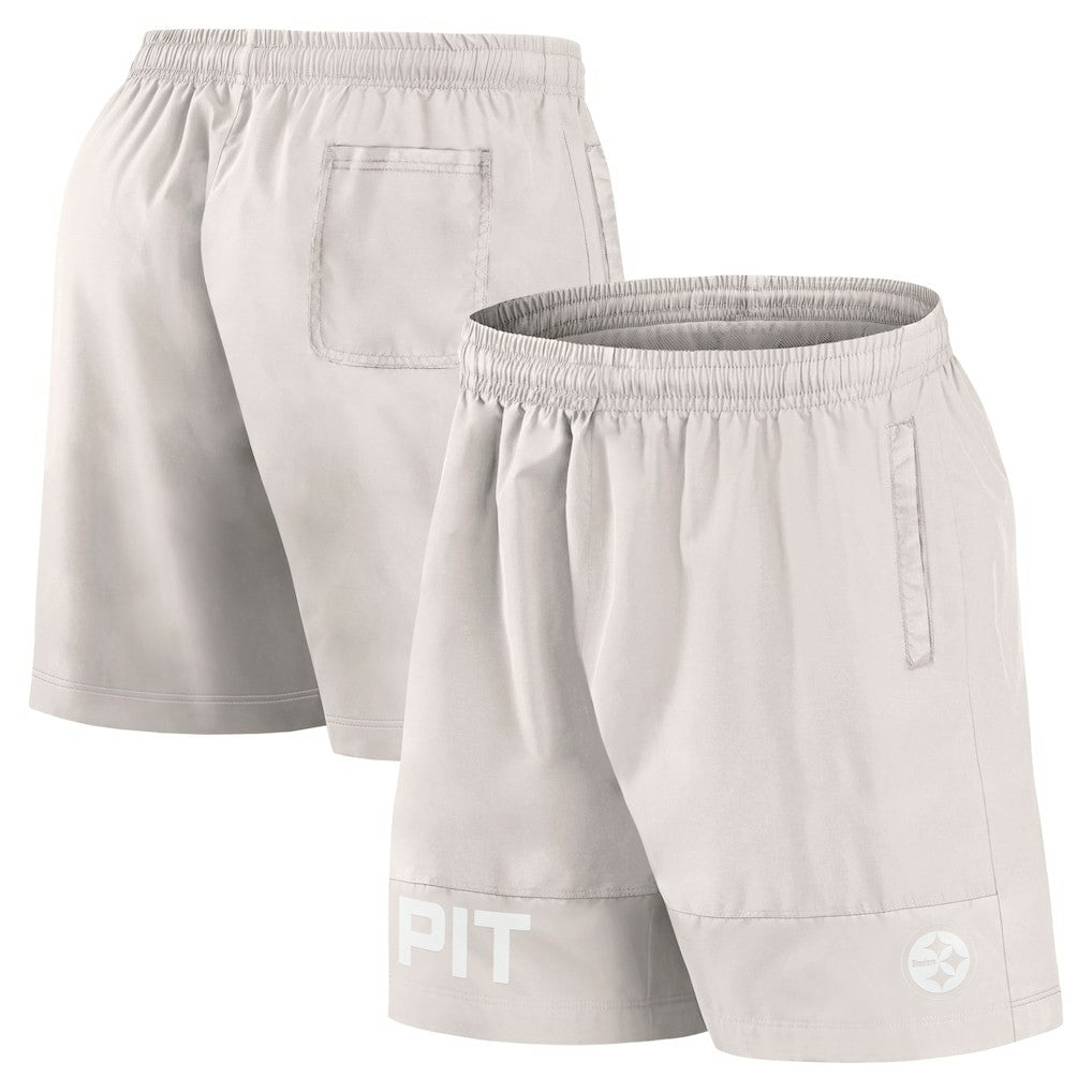 Pittsburgh Steelers Elements Shorts - Cream Shorts