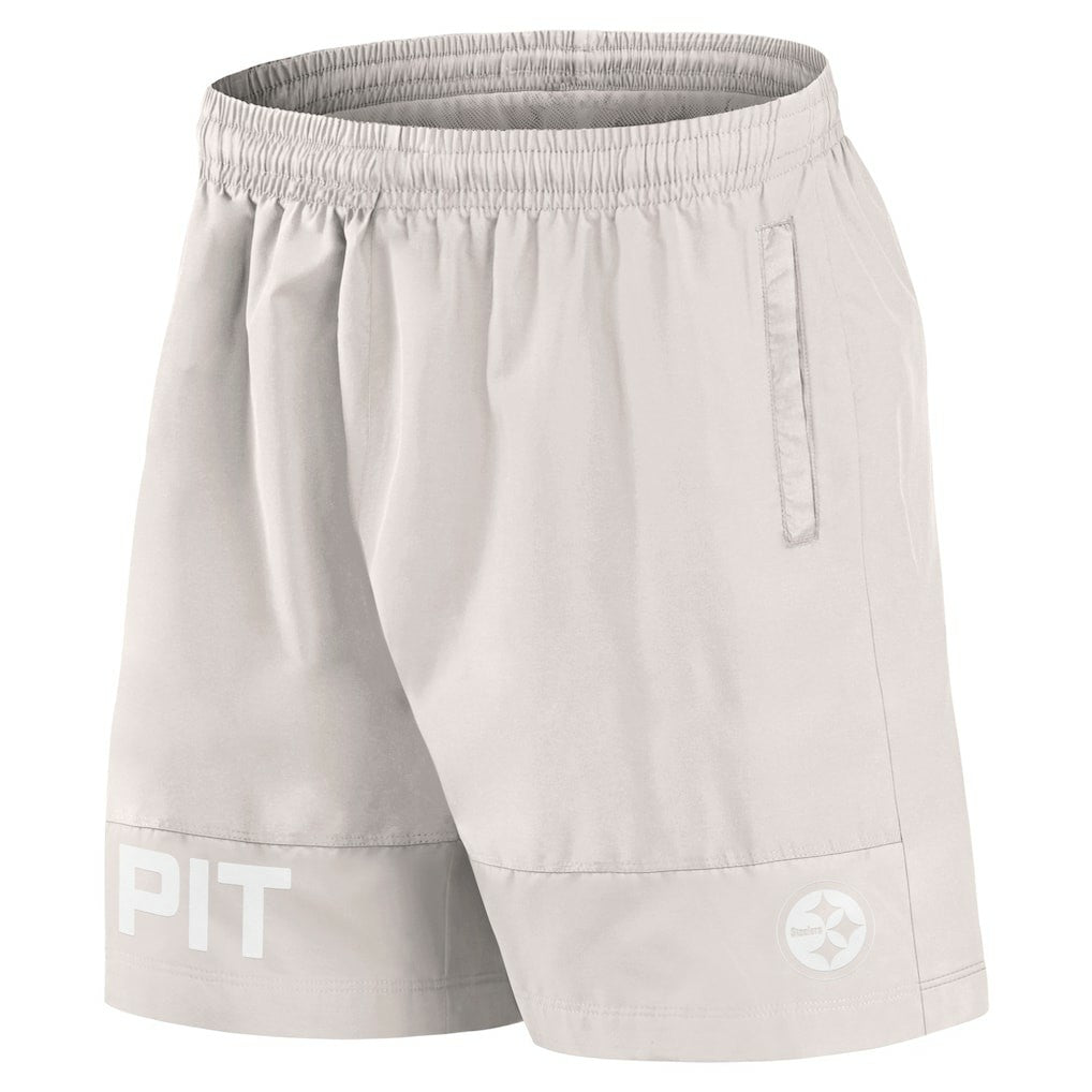 Pittsburgh Steelers Elements Shorts - Cream Shorts