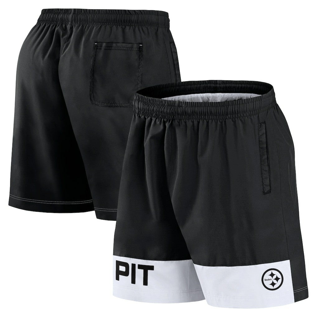 Pittsburgh Steelers Elements Shorts - Black Shorts