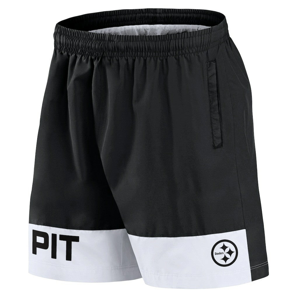 Pittsburgh Steelers Elements Shorts - Black Shorts