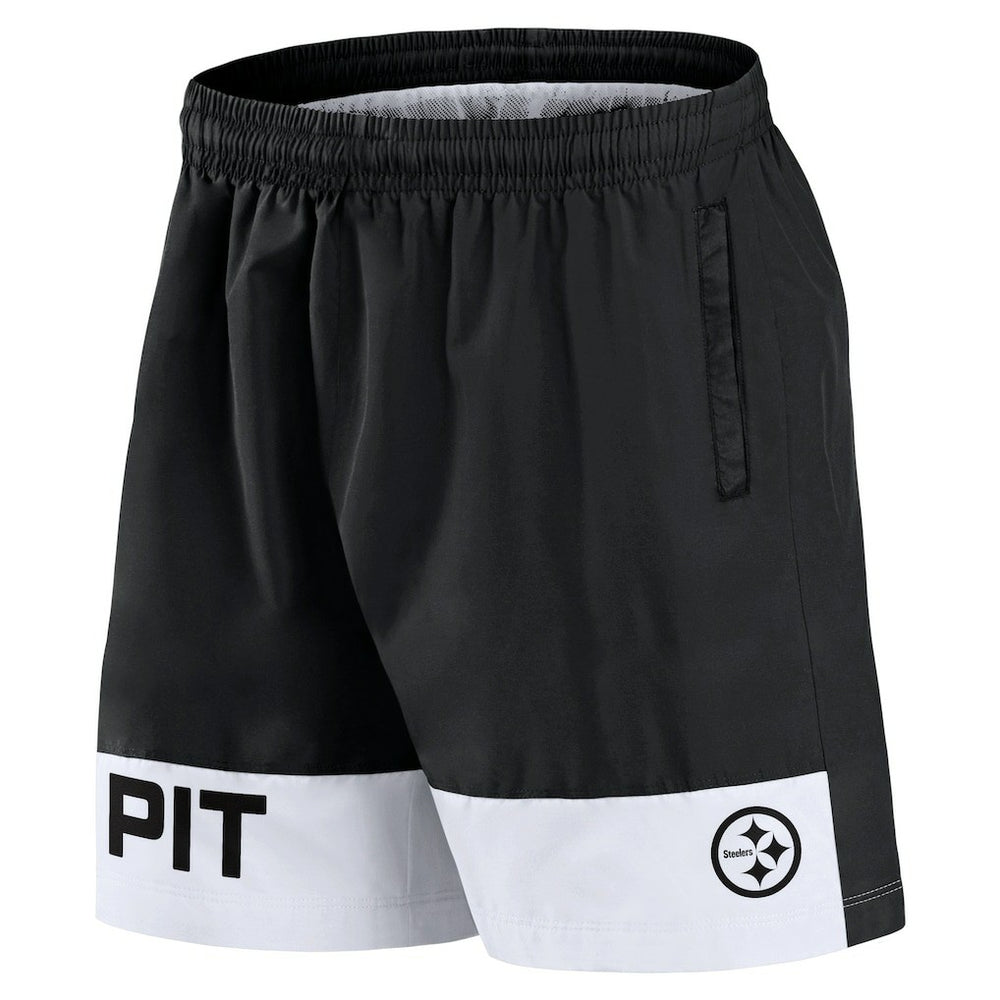 Pittsburgh Steelers Elements Shorts - Black Shorts
