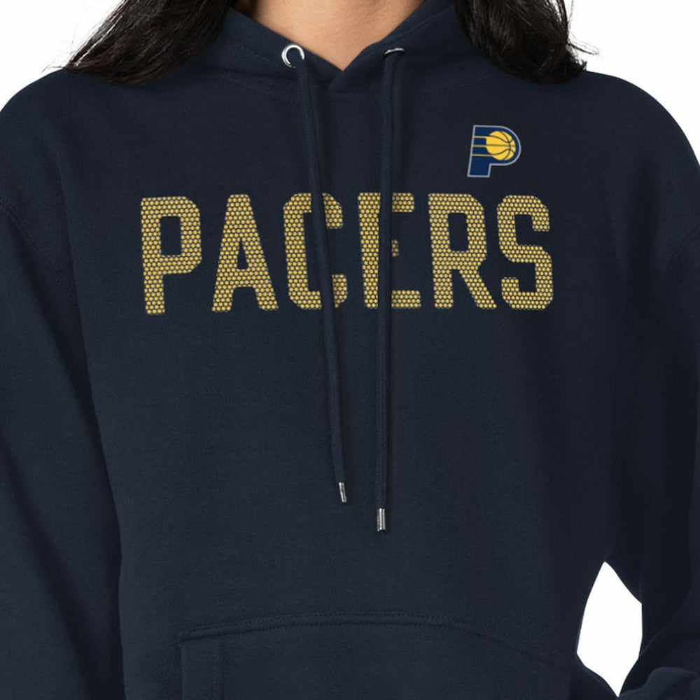 Indiana Pacers G-III 4Her by Carl Banks Women's Dot Print Pullover Hoodie Navy