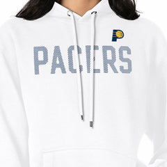 Indiana Pacers G-III 4Her by Carl Banks Women's Dot Print Pullover Hoodie White