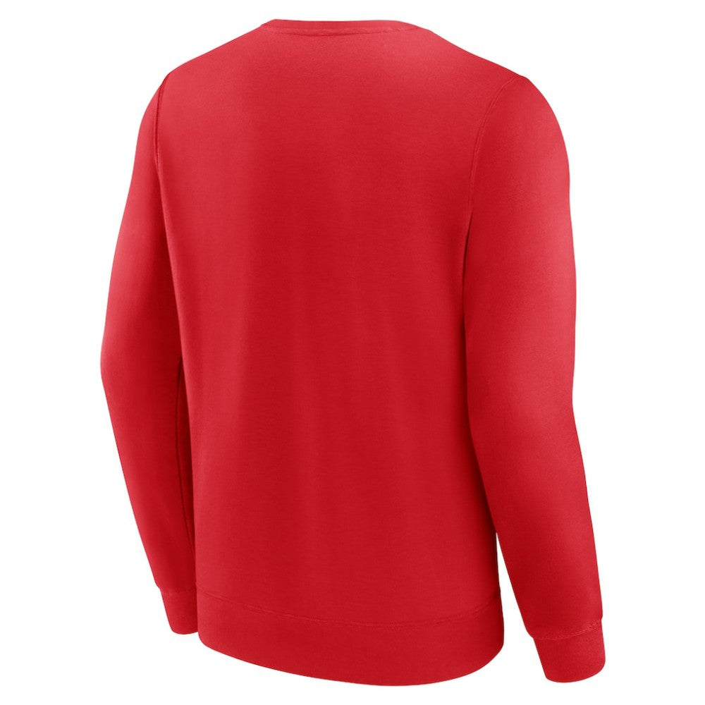 Carolina Hurricanes Fanatics Focus Fleece Pullover Sweatshirt - Red | US 200582279