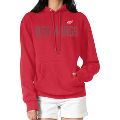 Detroit Red Wings G-III 4Her by Carl Banks Women's Dot Print Pullover Hoodie - Red | US 200582319
