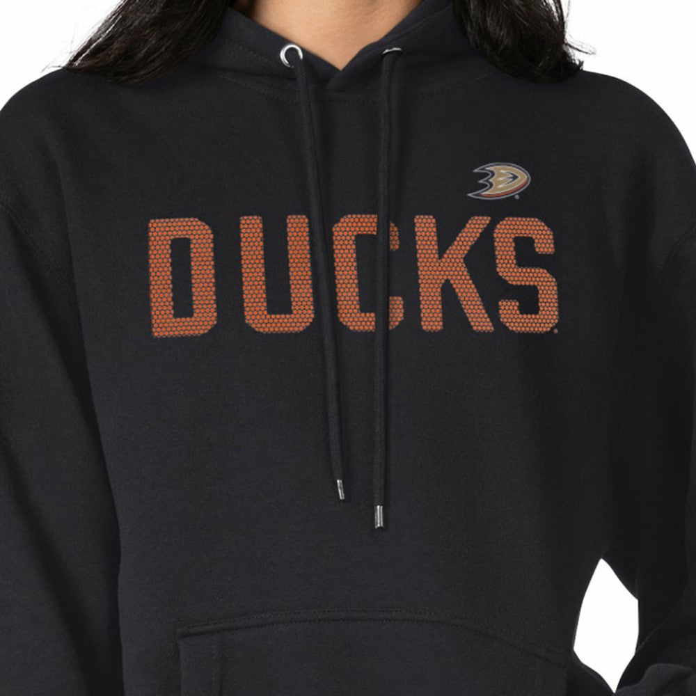 Anaheim Ducks G-III 4Her by Carl Banks Women's Dot Print Pullover Hoodie - Black | US 200582336