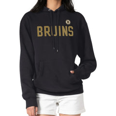 Boston Bruins G-III 4Her by Carl Banks Women's Dot Print Pullover Hoodie - Black | US 200582337