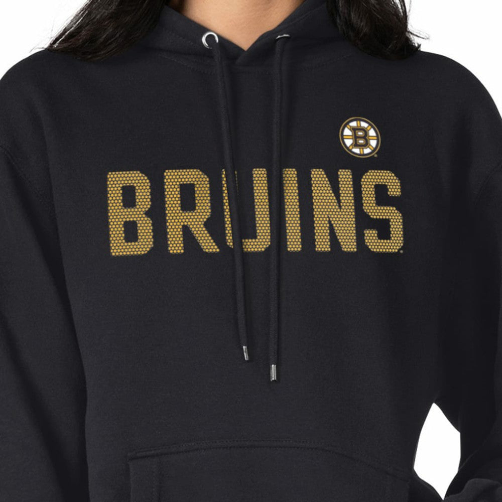 Boston Bruins G-III 4Her by Carl Banks Women's Dot Print Pullover Hoodie - Black | US 200582337