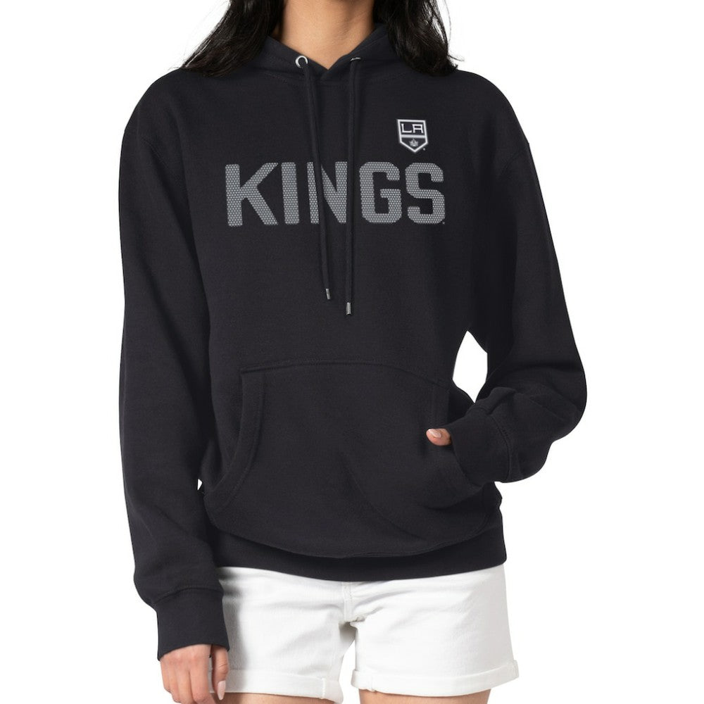 Los Angeles Kings G-III 4Her by Carl Banks Women's Dot Print Pullover Hoodie - Black | US 200582343