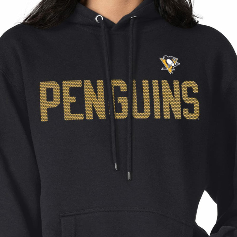 Pittsburgh Penguins G-III 4Her by Carl Banks Women's Dot Print Pullover Hoodie - Black | US 200582349