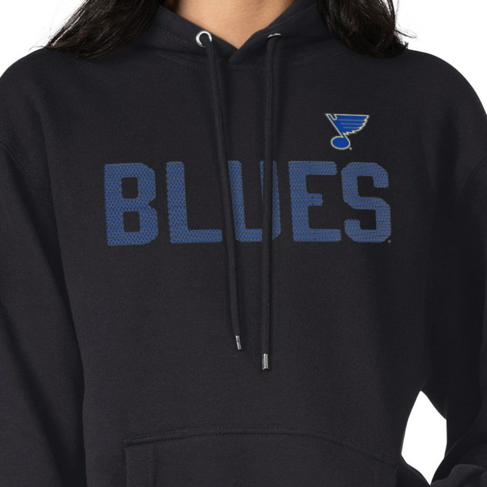 St. Louis Blues G-III 4Her by Carl Banks Women's Dot Print Pullover Hoodie - Black | US 200582351