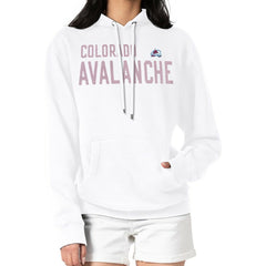 Colorado Avalanche G-III 4Her by Carl Banks Women's Dot Print Pullover Hoodie - White | US 200582360