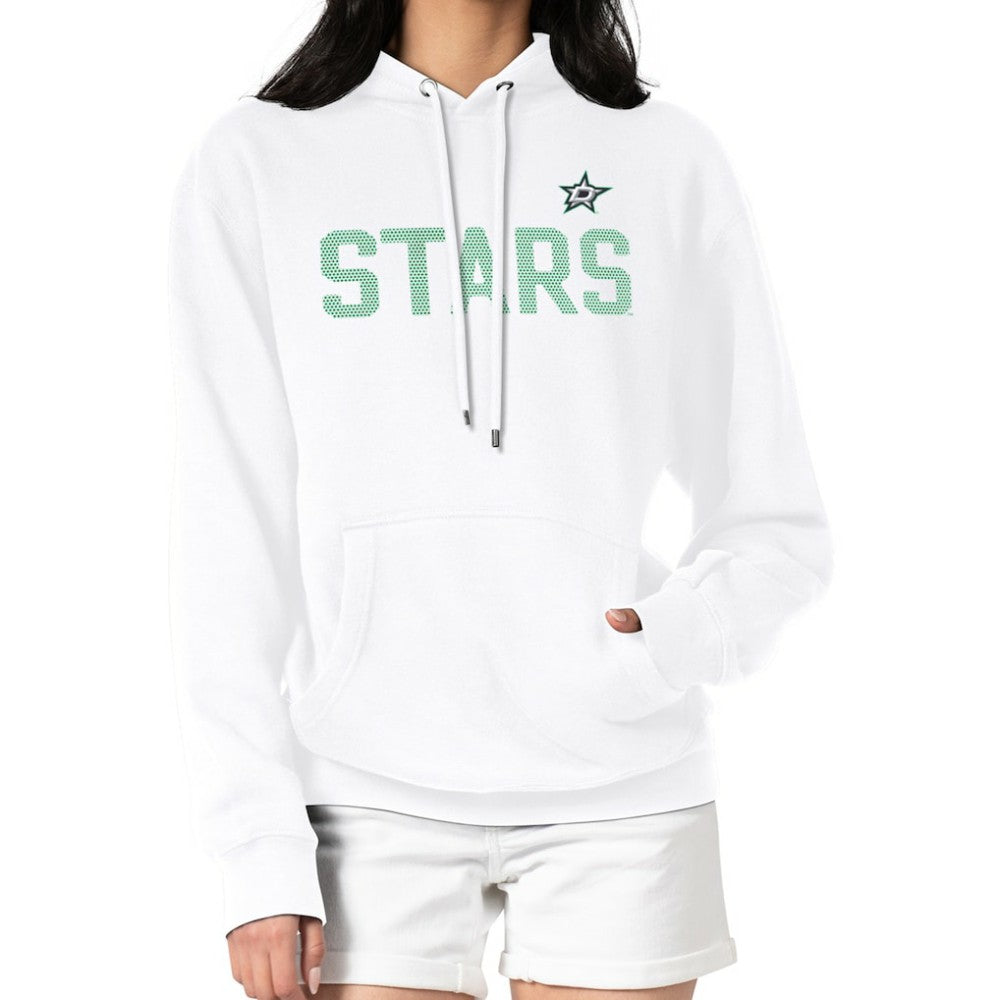 Dallas Stars G-III 4Her by Carl Banks Women's Dot Print Pullover Hoodie - White | US 200582363