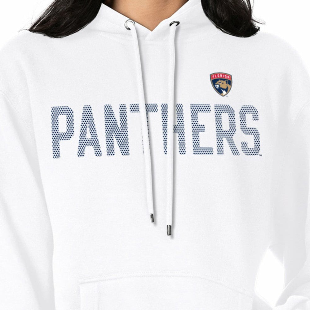 Florida Panthers G-III 4Her by Carl Banks Women's Dot Print Pullover Hoodie - White | US 200582368
