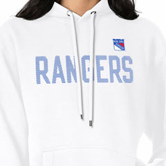 New York Rangers G-III 4Her by Carl Banks Women's Dot Print Pullover Hoodie - White | US 200582380