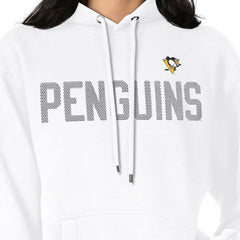 Pittsburgh Penguins G-III 4Her by Carl Banks Women's Dot Print Pullover Hoodie - White | US 200582386