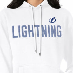 Tampa Bay Lightning G-III 4Her by Carl Banks Women's Dot Print Pullover Hoodie - White | US 200582392