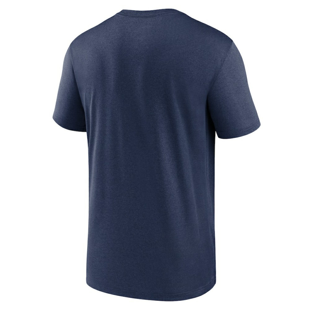Seattle Mariners Nike Wordmark Outline Legend T-Shirt - Navy T-shirts