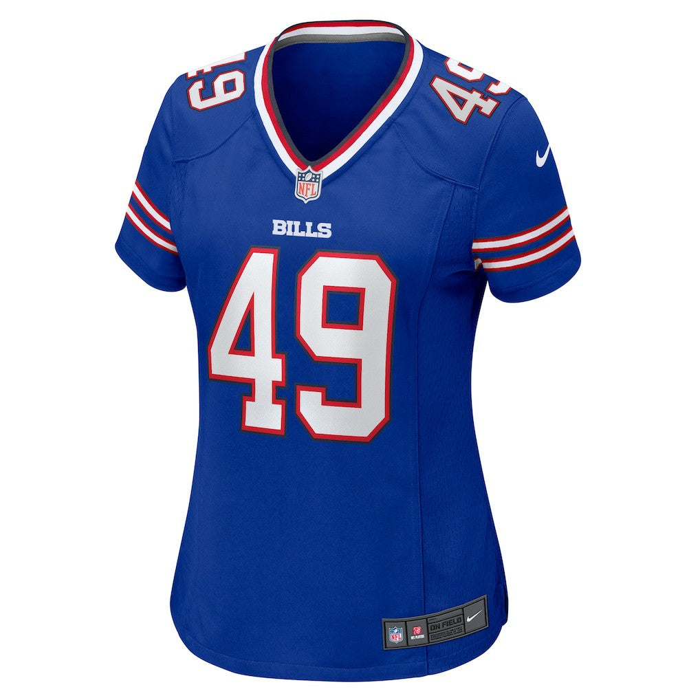 DaShaun White Buffalo Bills Women's Team Game Jersey - Royal Jerseys