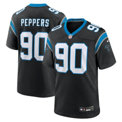 Julius Peppers Carolina Panthers Retired Player Game Jersey - Black Jerseys