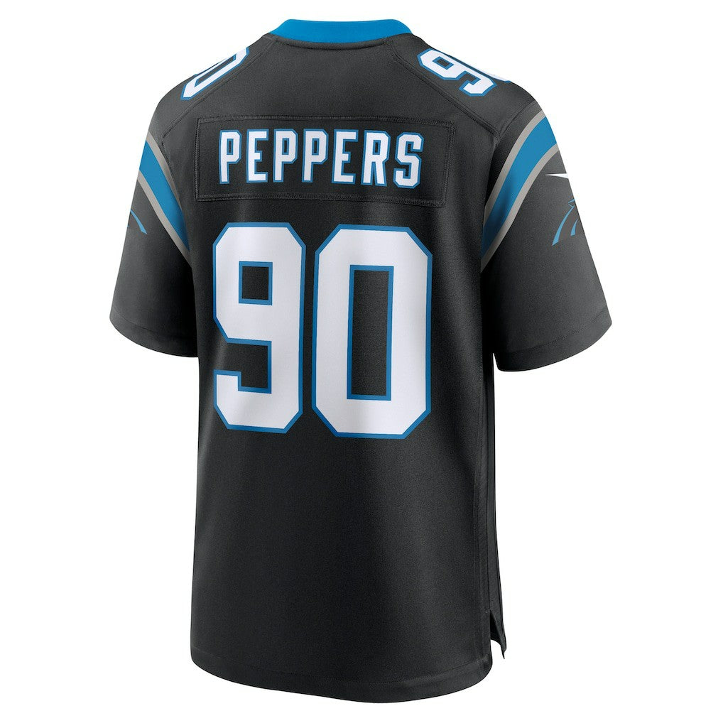 Julius Peppers Carolina Panthers Retired Player Game Jersey - Black Jerseys