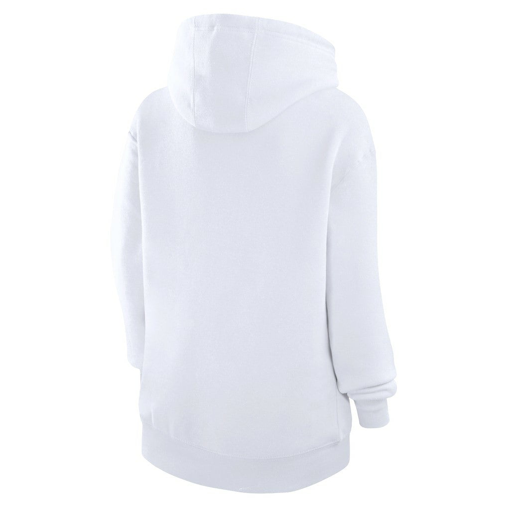 New York Giants Starter Unisex Half Ball Team Fleece Pullover Hoodie - White Hoodies